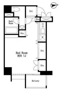 FLEG三田grato【2階】の間取り