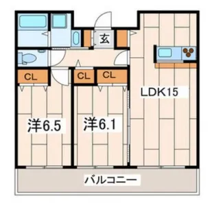 CHERRY HOUSE VI【2階】の間取り