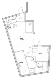 CREATIF南品川【1階】の間取り