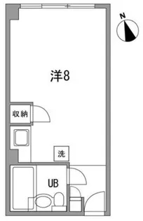 西麻布ハウス【3階】の間取り