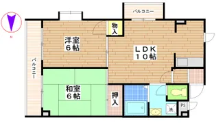 ロイヤルコート【2階】の間取り