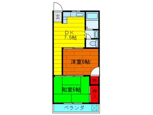 ヒロミツイ-スト【2階】の間取り