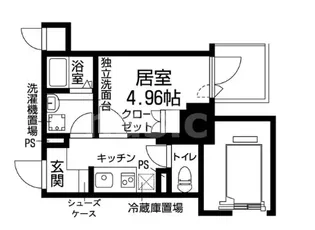 RISING STAGE【4階】の間取り