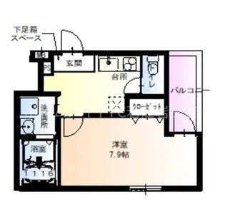 フジパレス花園西町【2階】の間取り