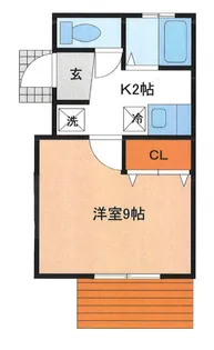 アイビーコートハウス【1階】の間取り