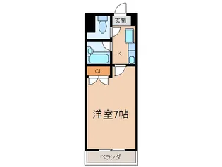 ウイット南塚口【2階】の間取り