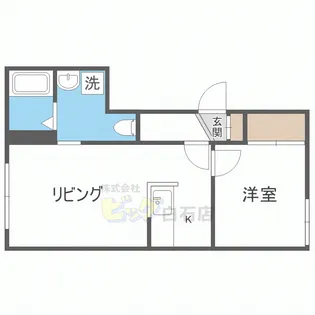 ブランノワール南郷【3階】の間取り