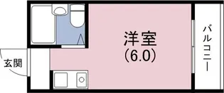 ヴィラタイガー【4階】の間取り