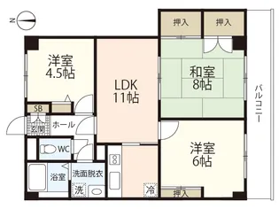 繁美ビル【2階】の間取り