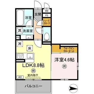 C&AーI【1階】の間取り