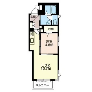 Casa Serenita【3階】の間取り