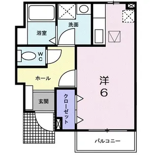 ノール ヴィラージュ【1階】の間取り