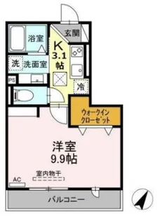 ぴりか【1階】の間取り