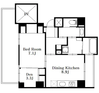 Framboise Garden中野【6階】の間取り