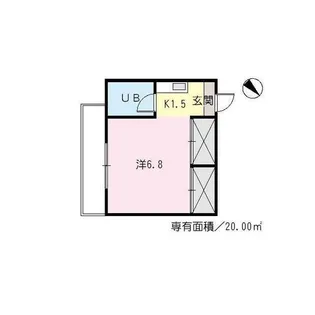 田川ビル【5階】の間取り