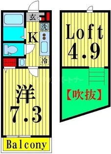 グランクオール梅島二丁目【3階】の間取り