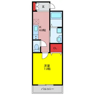 MOTUL26【2階】の間取り