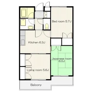 SUDA MANSION【2階】の間取り