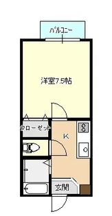 プレジール【2階】の間取り