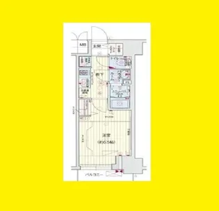 プレサンス梅田北ディア【2階】の間取り