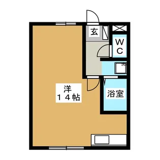 メゾンサナ チェリー館【1階】の間取り