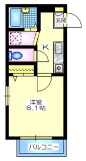 メゾン・ド・レジュ壱番館【1階】の間取り