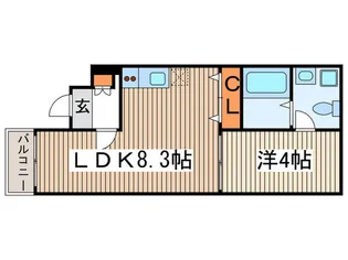 ノーザンクロスの間取り