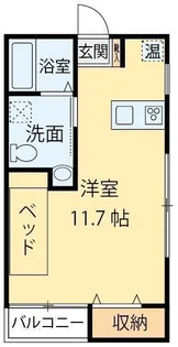 パリサーズ羽黒台【2階】の間取り