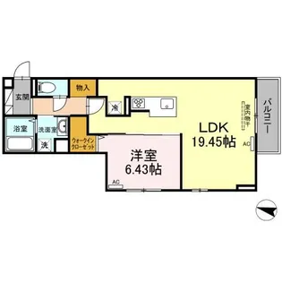 D-Lumius B棟【2階】の間取り