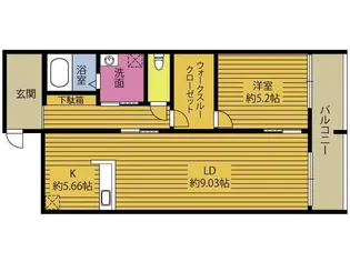 REGINA高城【3階】の間取り