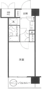 新丸子ダイカンプラザCity【3階】の間取り
