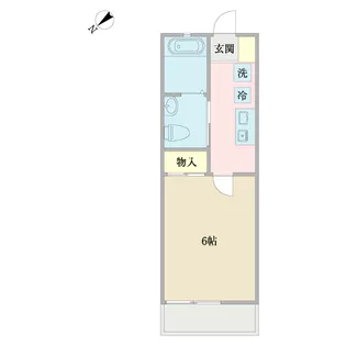 カーサミーア新松戸【2階】の間取り