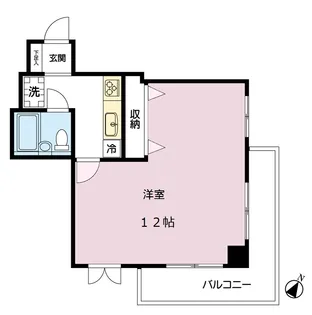 アネックス91【4階】の間取り
