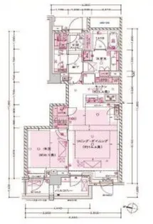 ザ・パークハウス西麻布霞町(ザ・パークハウスニシアザブカスミチョウ)【2階】の間取り