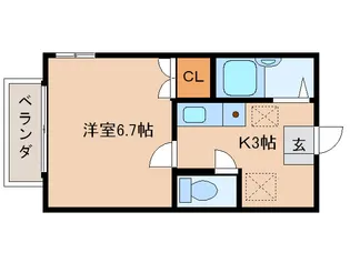アドフィ北越谷II【2階】の間取り