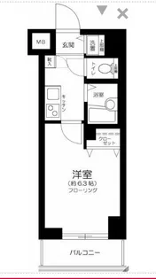 ラ・ピアッツァ麻布十番【7階】の間取り