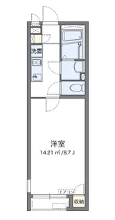 クレイノリリオ【1階】の間取り
