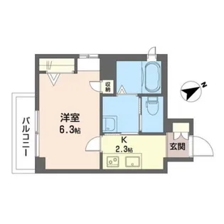 キャッスルユウIII【2階】の間取り