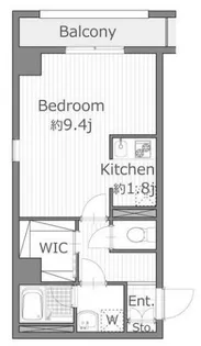 ラ カーサ横浜【5階】の間取り