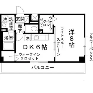 リヴェール鳳【3階】の間取り