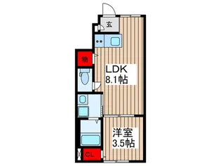グランアーブル【1階】の間取り