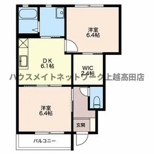 アーバンスクエア【1階】の間取り