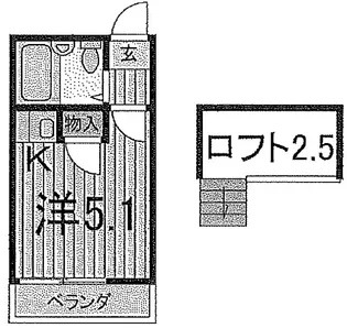 ライフピアラベンダー【2階】の間取り