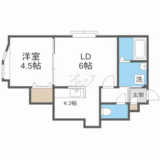 リースクエア28【3階】の間取り