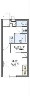 レオパレスローズメロー【2階】の間取り