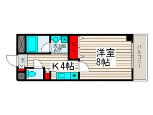 ピュアハイムKEROII【3階】の間取り