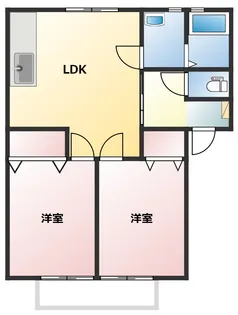アクティブシティ高屋 C棟【2階】の間取り