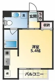 ワイメア・ヴァレーウエスト【4階】の間取り