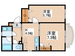 Kazusa floraの間取り