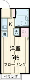 アーバンハイツ【2階】の間取り